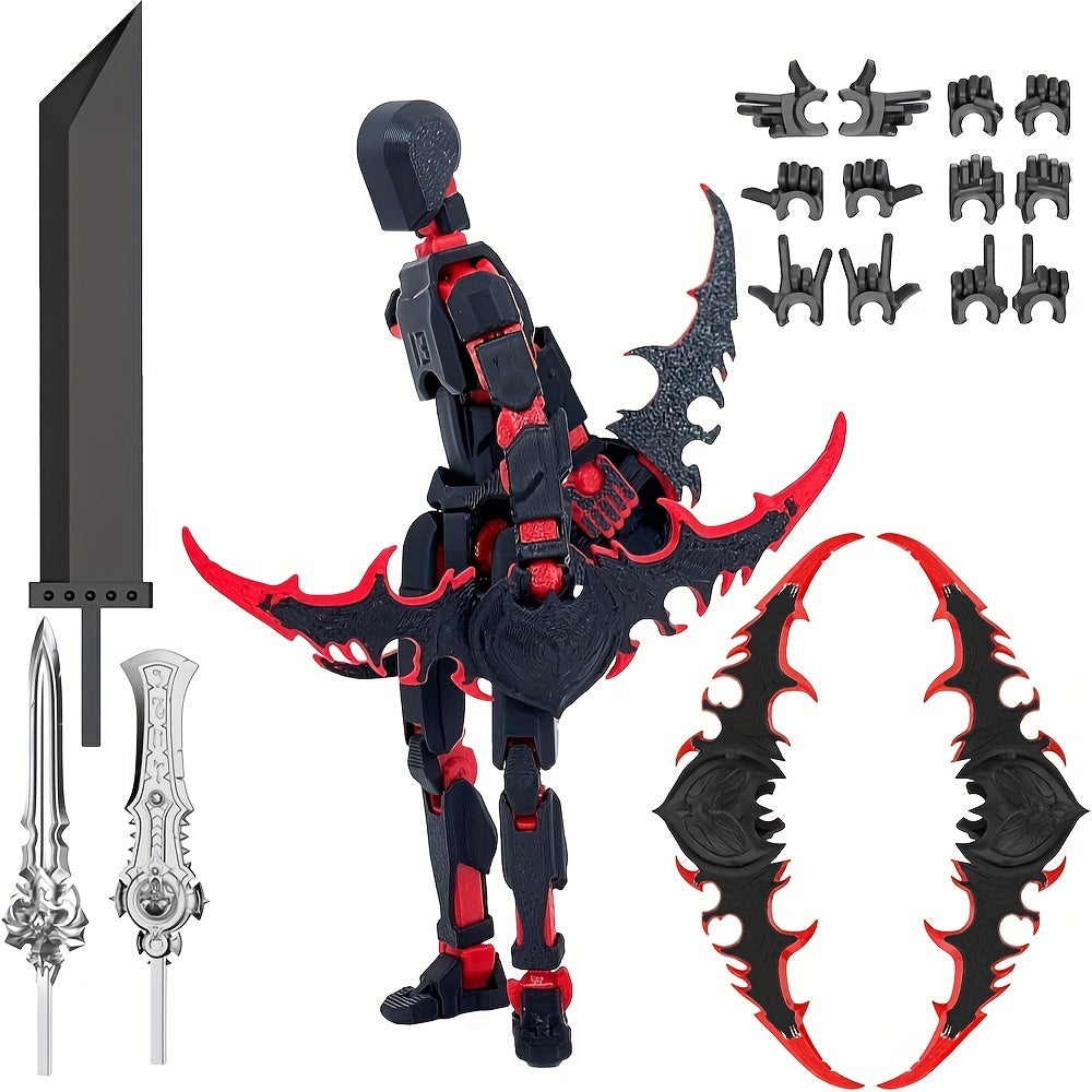 A Movable 3D Printed Action Figure Toy.