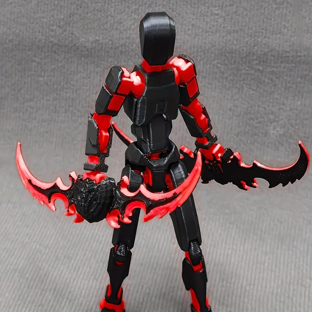 A Movable 3D Printed Action Figure Toy.