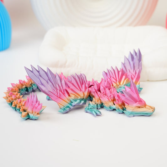 3D Printed Dragon, Desktop Toy, Mobile toys